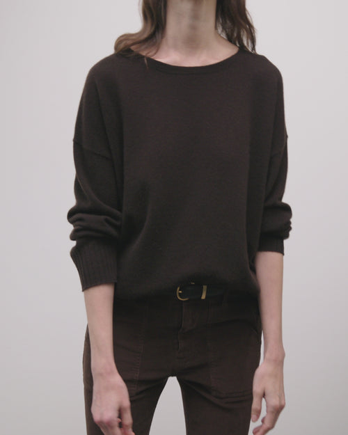 BOYFRIEND CASHMERE SWEATER