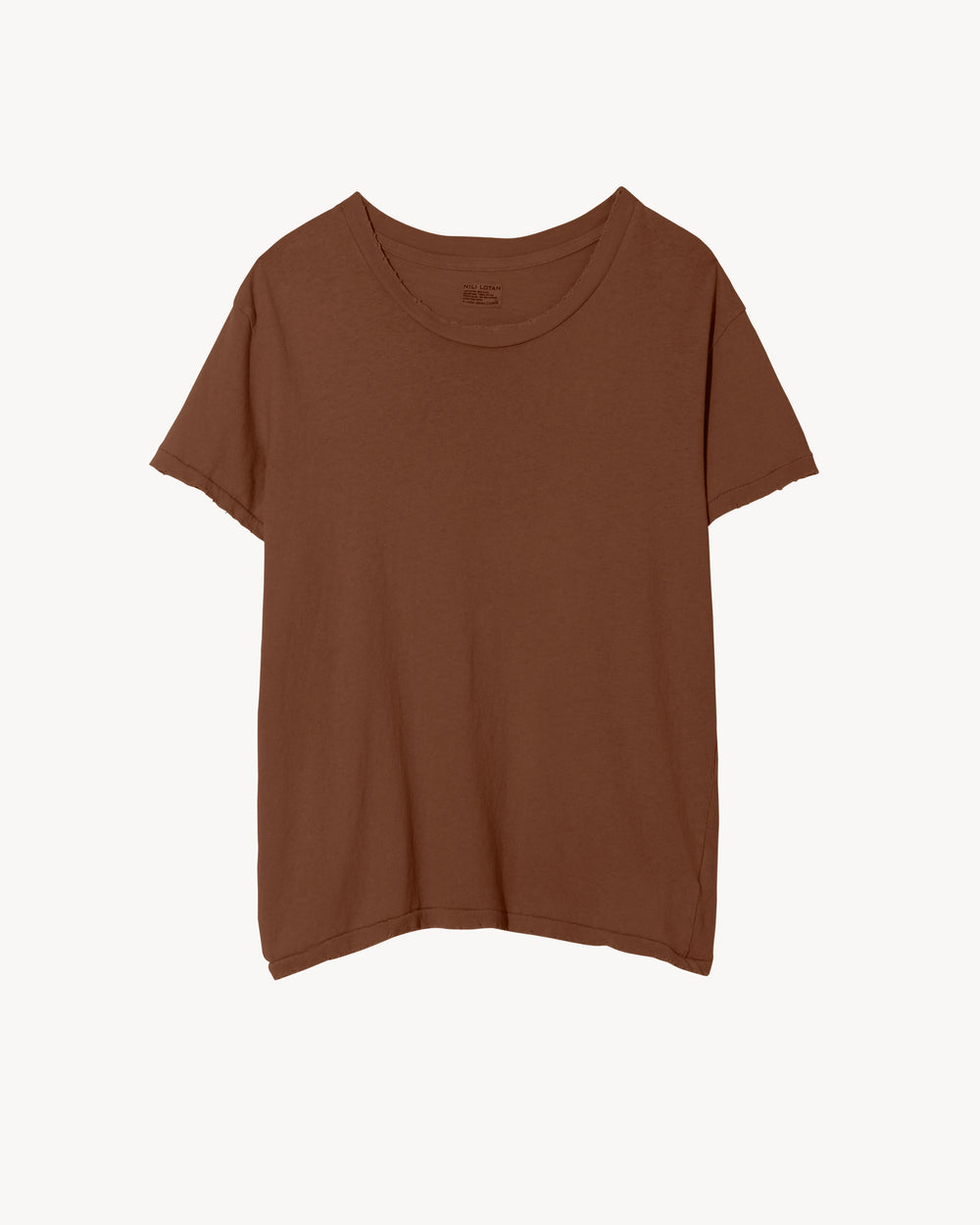 BRADY TEE IN BROWN