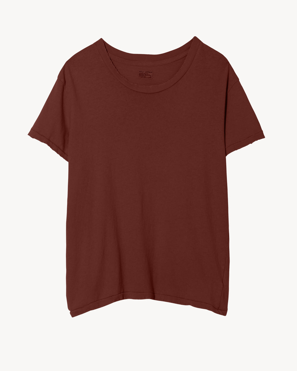 BRADY TEE IN HENNA