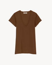 CAROL TEE IN BROWN