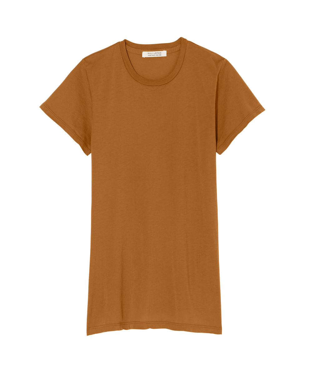 LANA TEE IN BURNT OCHRE
