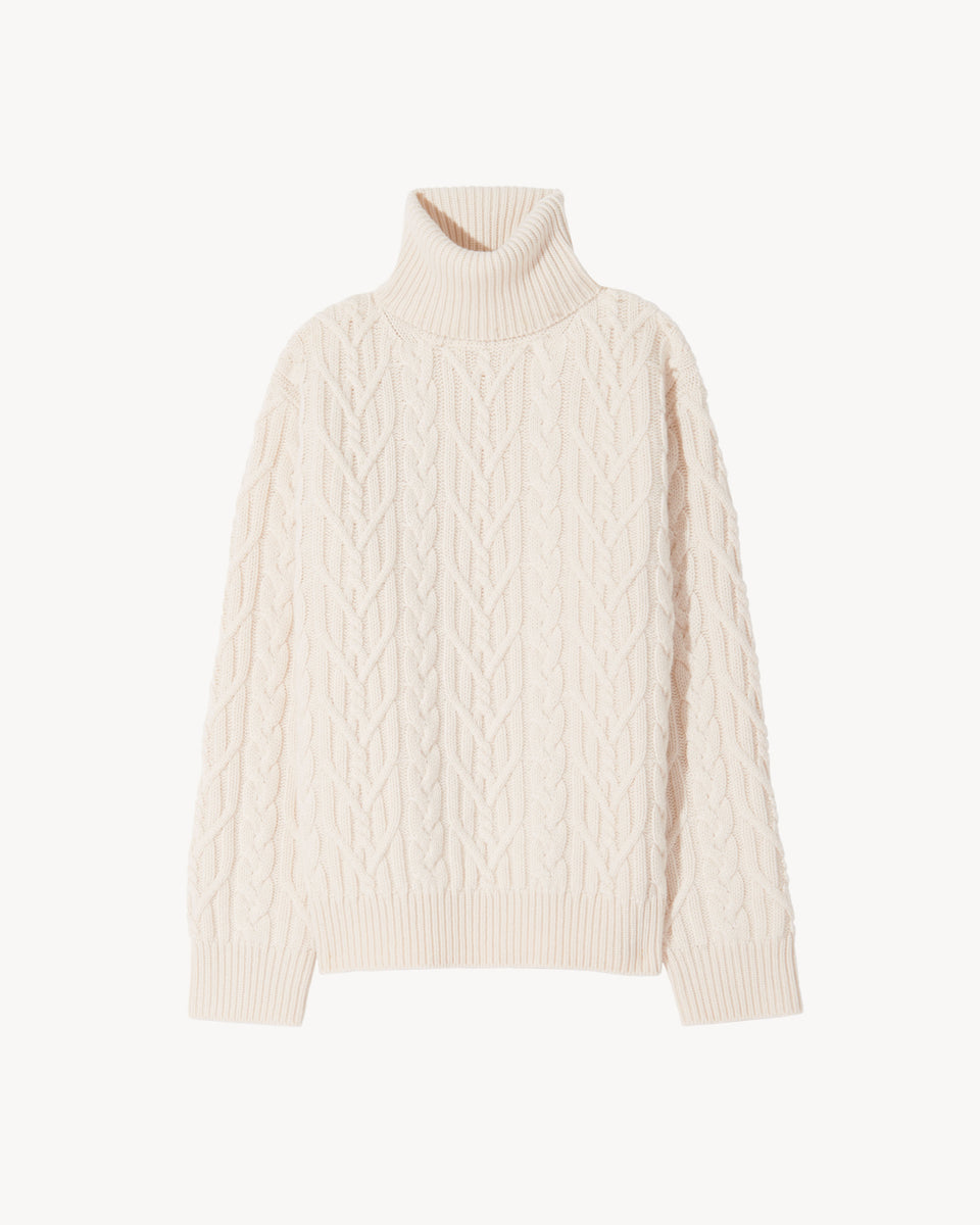 GIO SWEATER IN IVORY