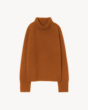 LANIE CASHMERE SWEATER IN MAPLE