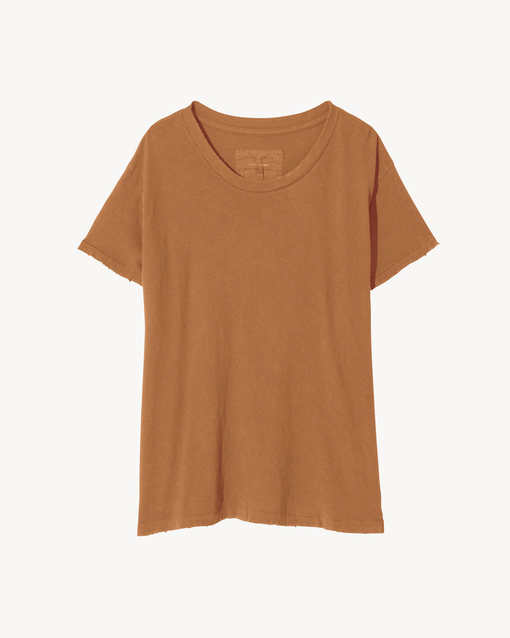 BRADY TEE IN YELLOW OCHRE