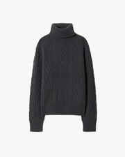 GIO SWEATER IN CHARCOAL