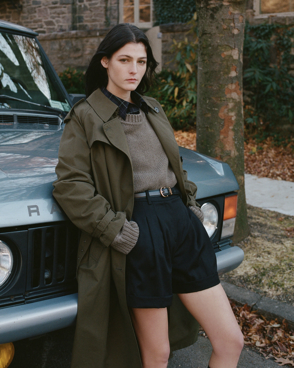 TANNER TRENCH COAT IN TANNER TRENCH COAT