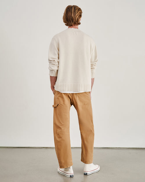 BOYNTON CASHMERE SWEATER IN IVORY