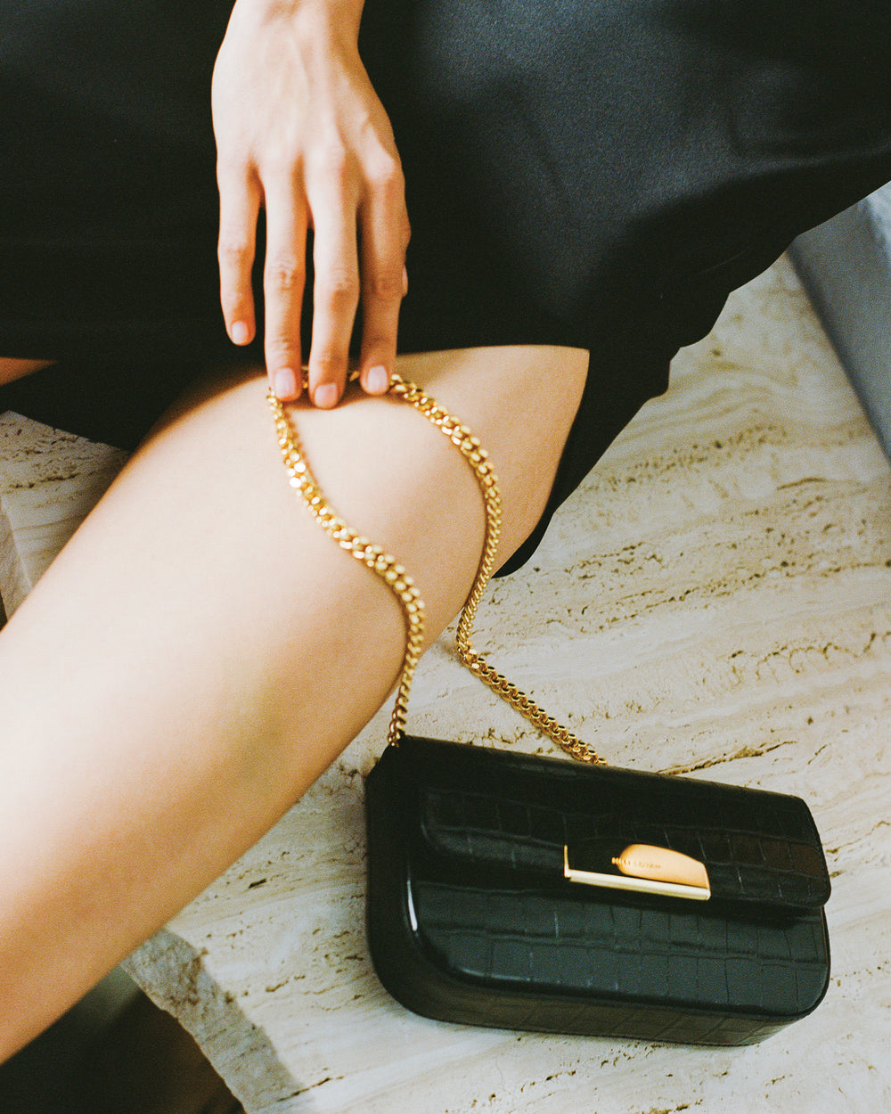 LE MIA CHAIN BAG IN LE MIA CHAIN BAG