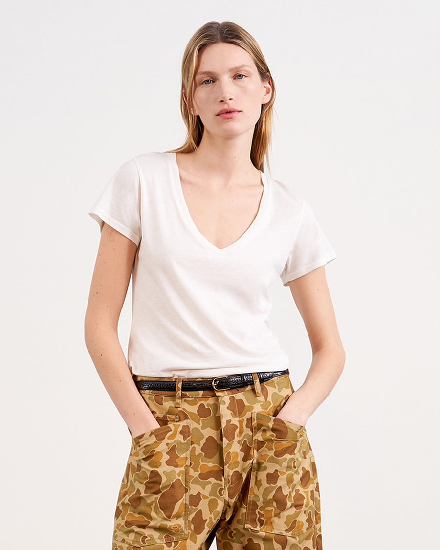 CAROL VNECK TEE SHIRT