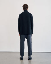 SOMAC CASHMERE CARDIGAN IN BLACK