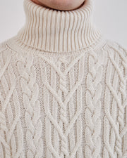GIO SWEATER IN IVORY