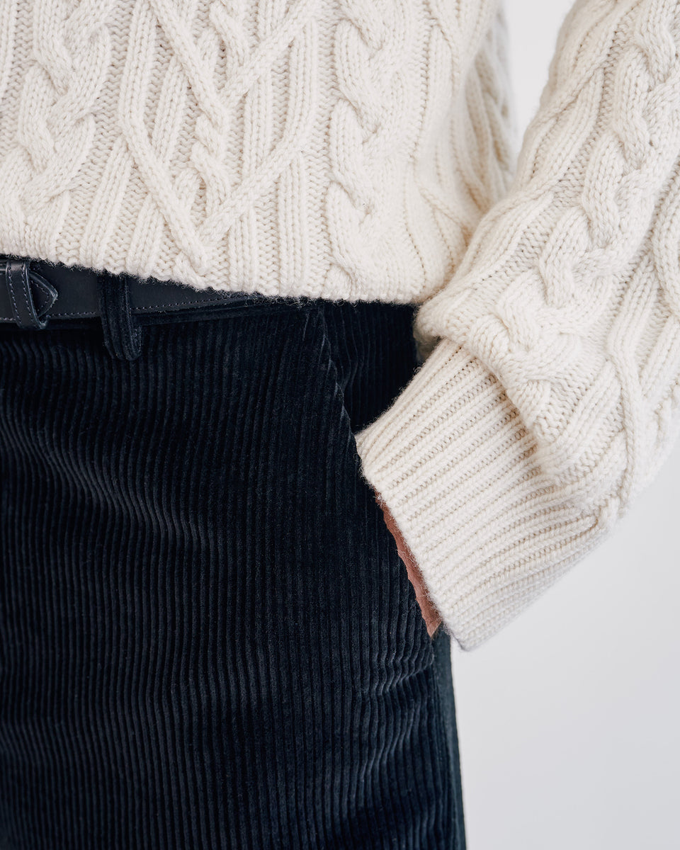 GIO SWEATER IN IVORY