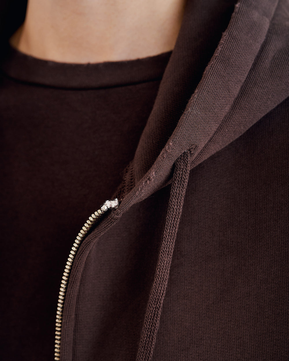 CALLIE HOODIE IN ESPRESSO