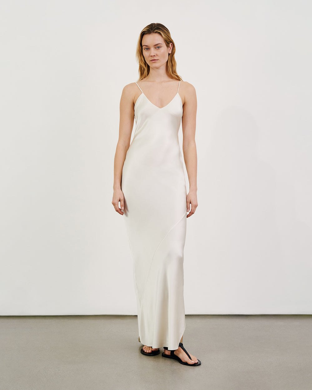 CAMI SILK GOWN IN CAMI SILK GOWN