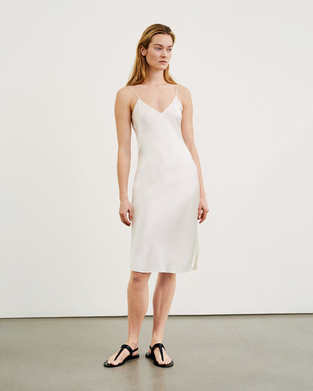 CAMI SILK DRESS IN CAMI SILK DRESS