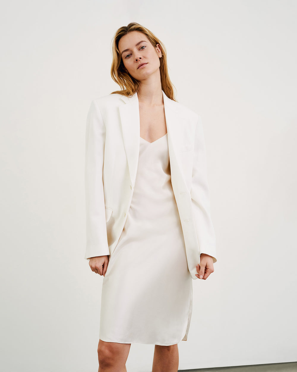 CAMI SILK DRESS IN CAMI SILK DRESS