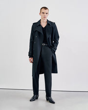 TRENTON TRENCH COAT IN BLACK