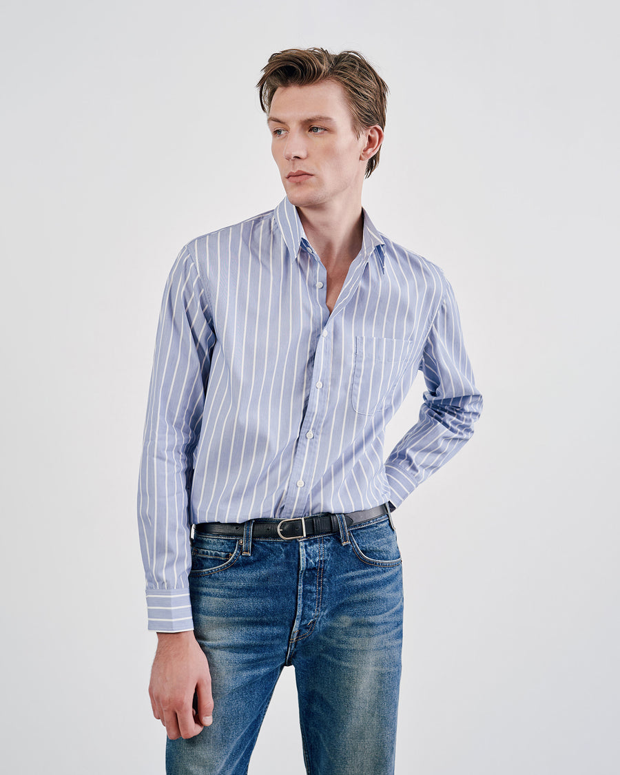 LGR STRIPES SKY/WHITE