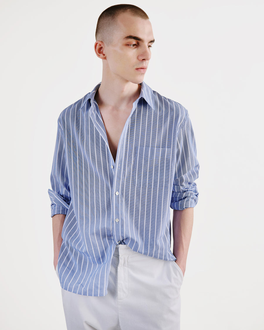 LGR STRIPES SKY/WHITE