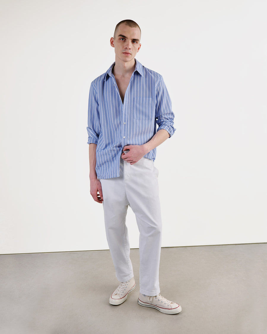 LGR STRIPES SKY/WHITE