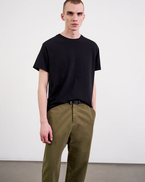 BRADLEY TEE IN JET BLACK