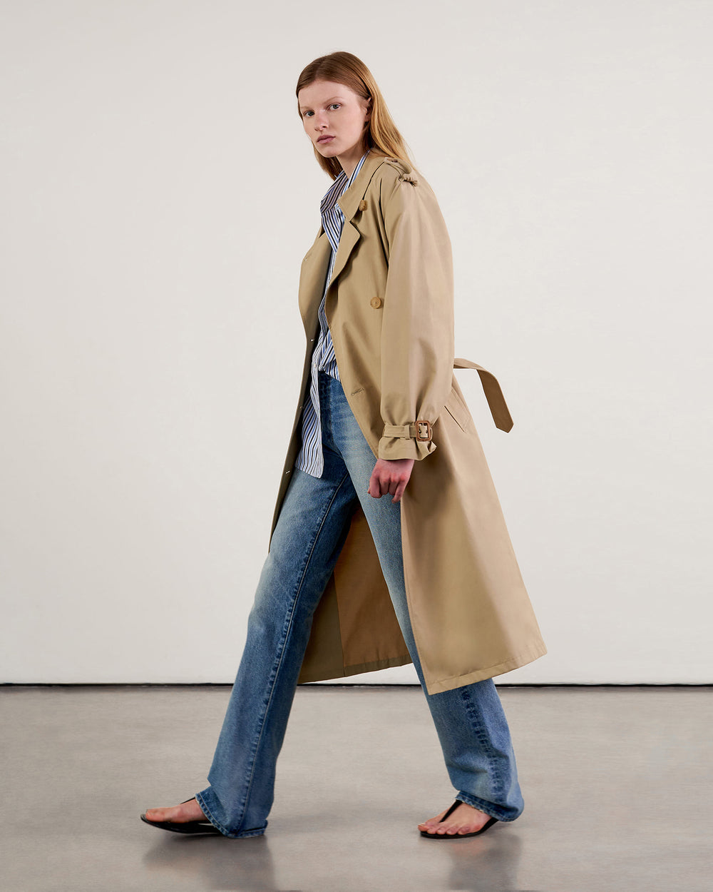 TANNER TRENCH COAT IN TANNER TRENCH COAT