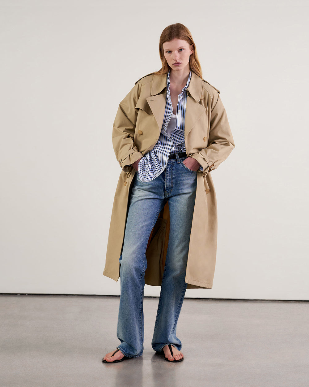 TANNER TRENCH COAT IN TANNER TRENCH COAT