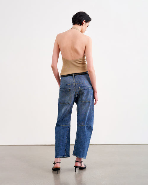 IVEY SILK HALTER IN IVEY SILK HALTER