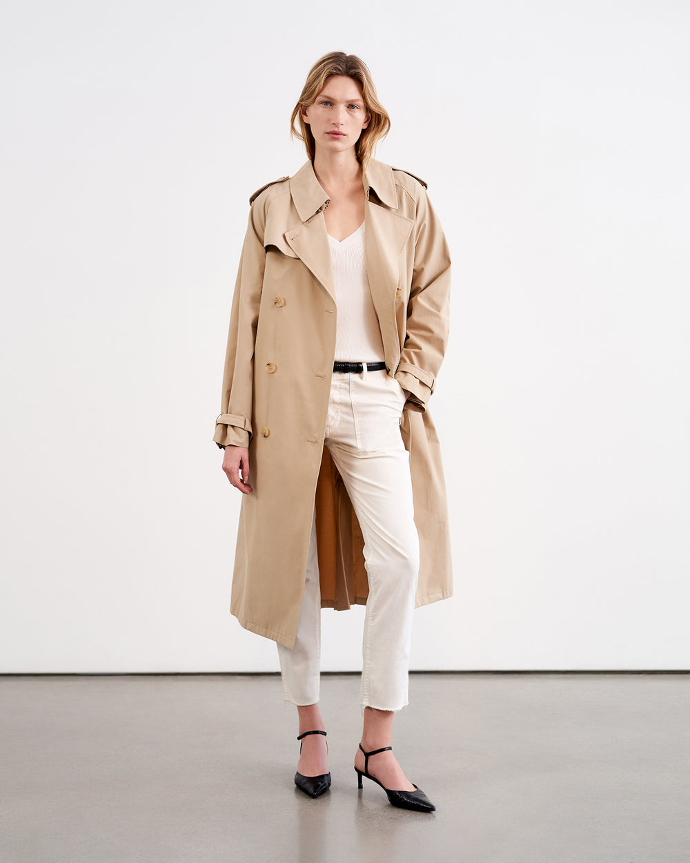 TANNER TRENCH COAT IN TANNER TRENCH COAT