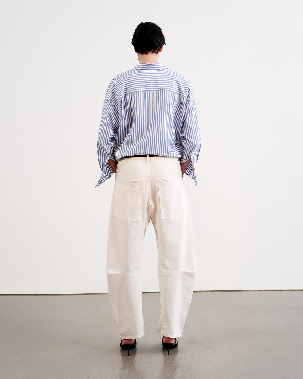 SHON PANT IN EGGSHELL