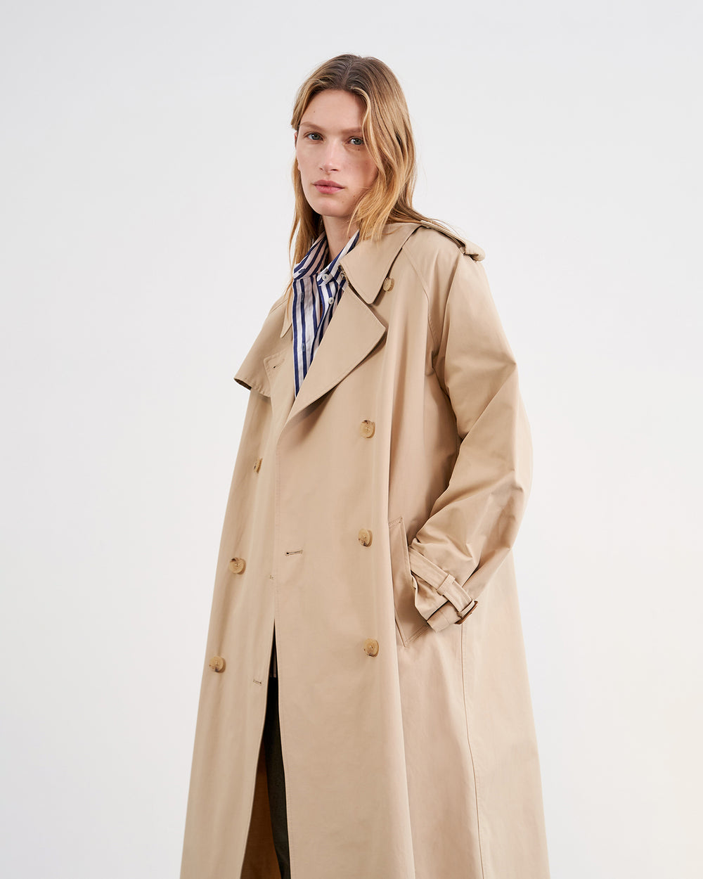 TANNER TRENCH COAT IN TANNER TRENCH COAT