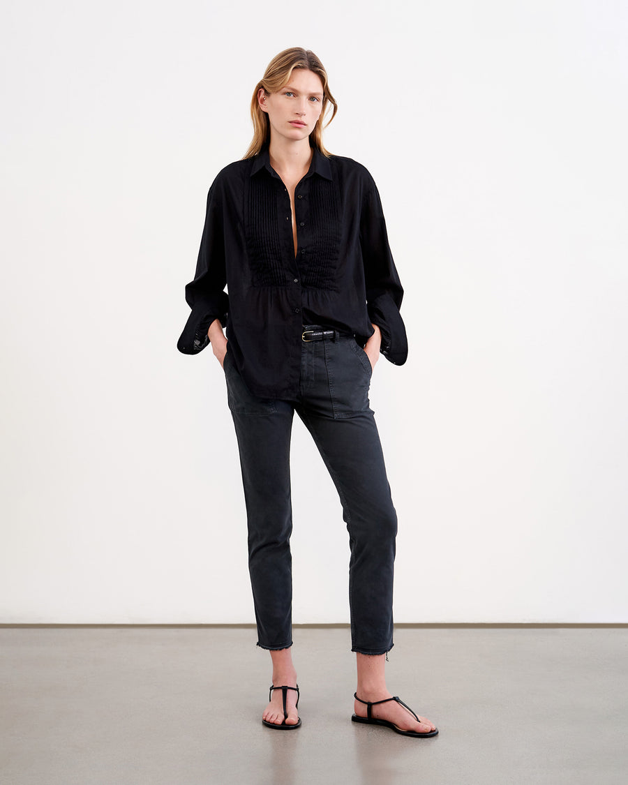 DANIEL VOILE TUXEDO SHIRT
