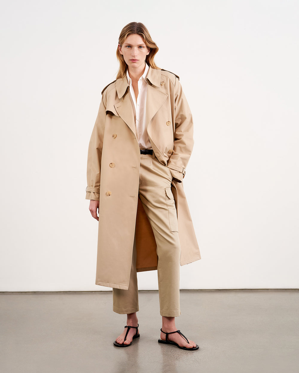 TANNER TRENCH COAT IN TANNER TRENCH COAT