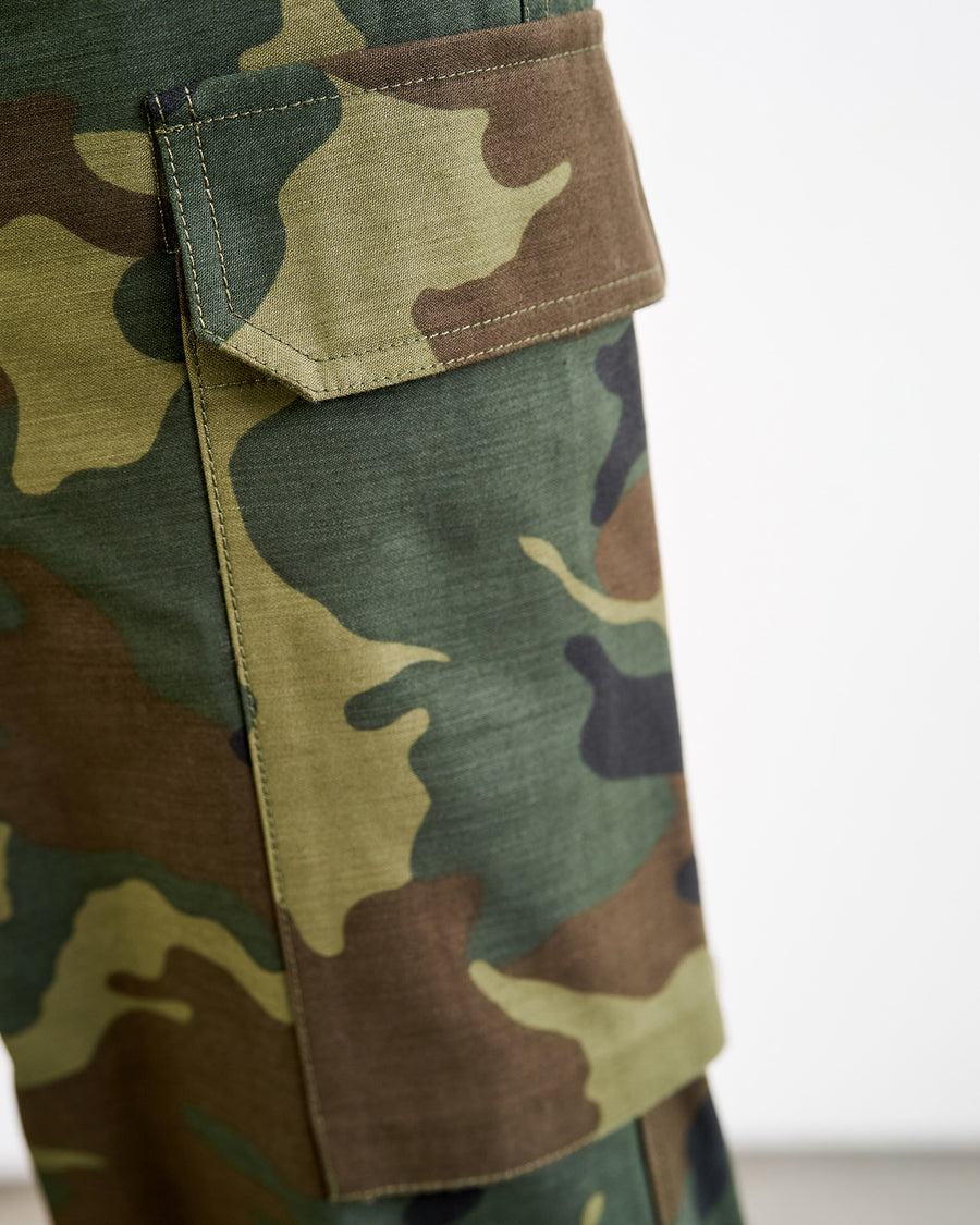 CAMOUFLAGE YANNIC CARGO PANT – Nili Lotan