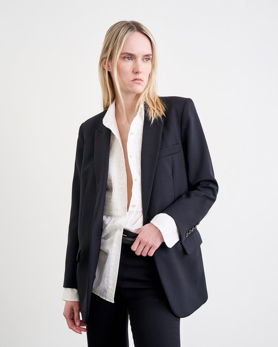 DANIEL VOILE TUXEDO SHIRT