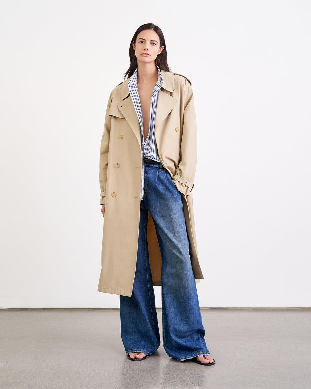TANNER TRENCH COAT IN TANNER TRENCH COAT