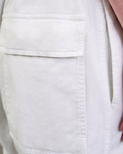 WALKER COTTON PANT IN WHITE