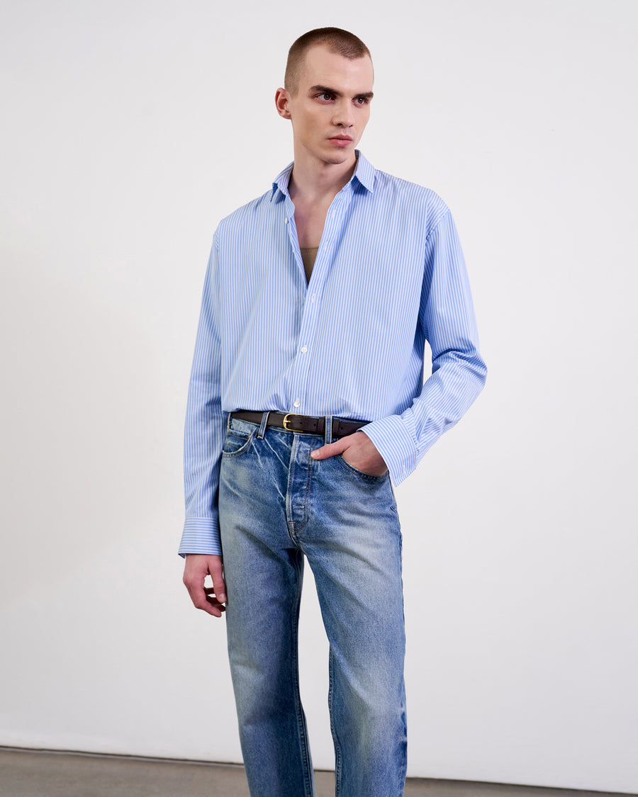 BLUE/WHITE STRIPE