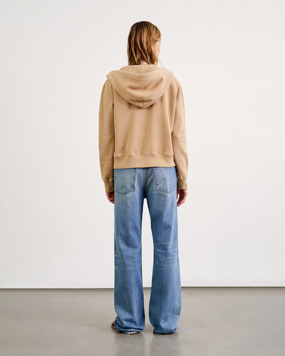 CALLIE HOODIE IN BLONDE