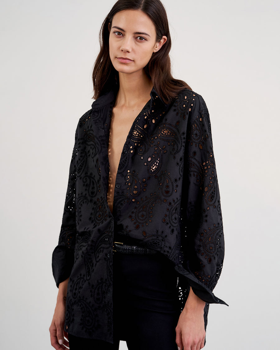 BLACK PAISLEY
