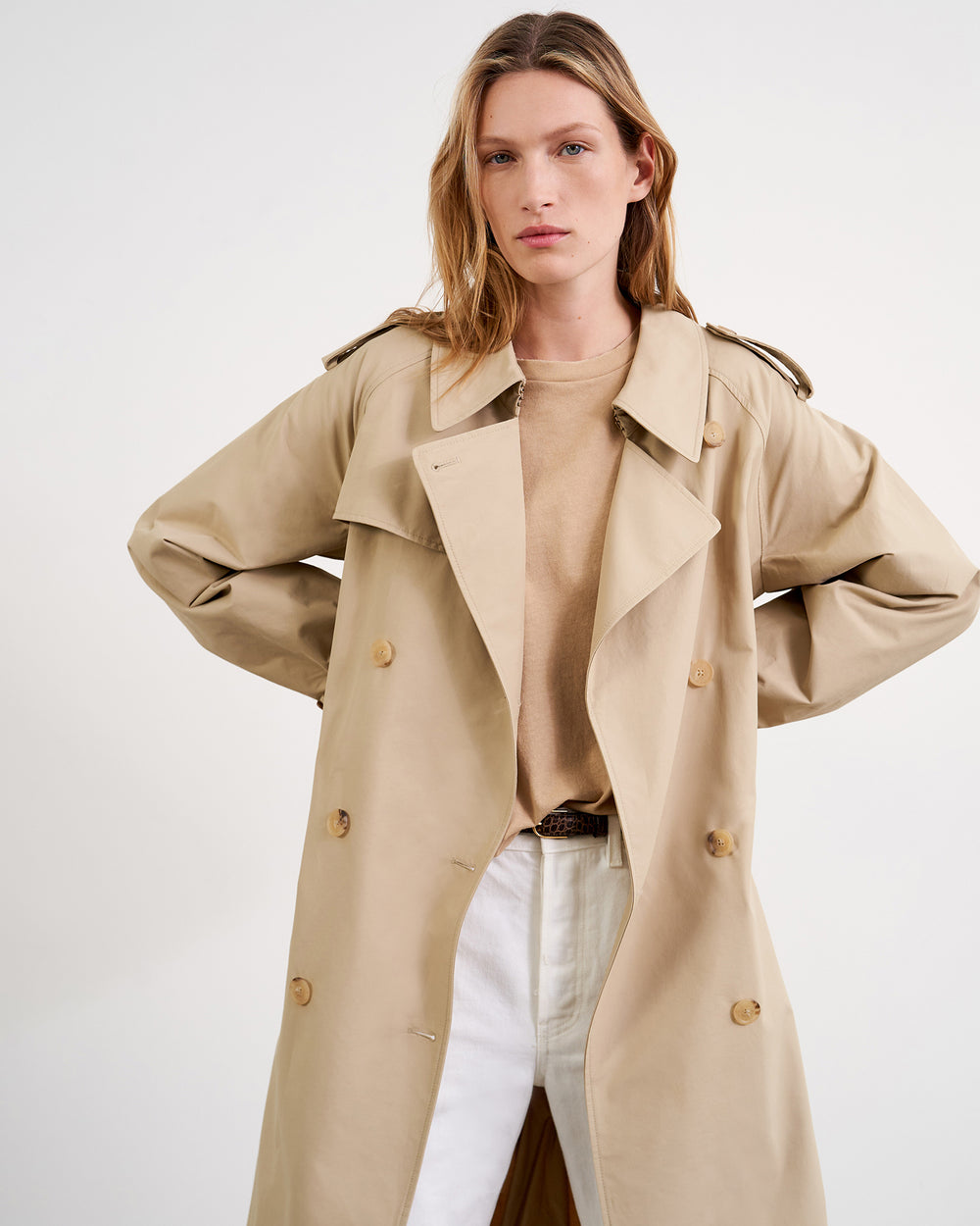 TANNER TRENCH COAT IN TANNER TRENCH COAT