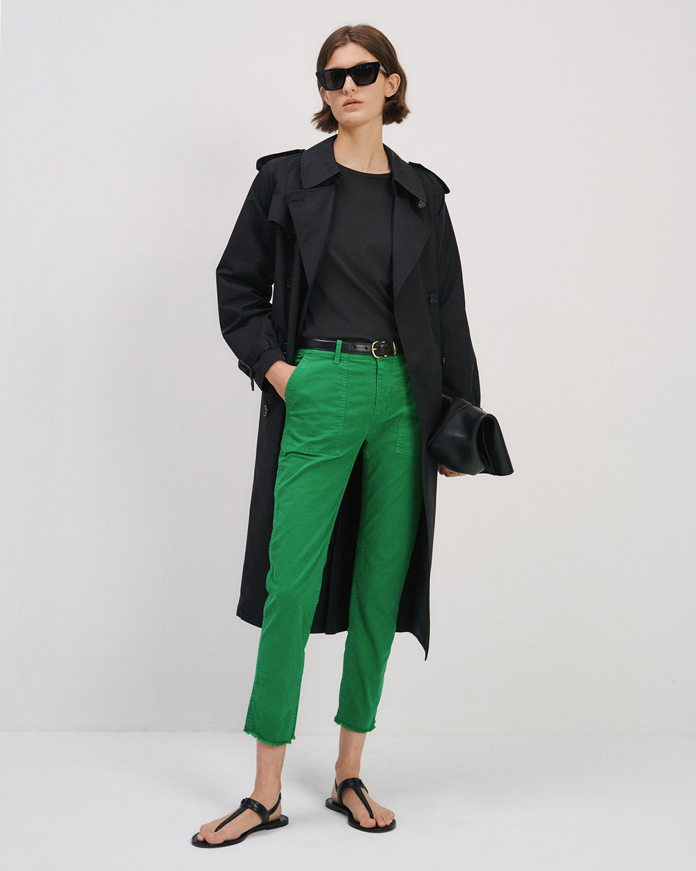 JENNA PANT IN MALACHITE GREEN