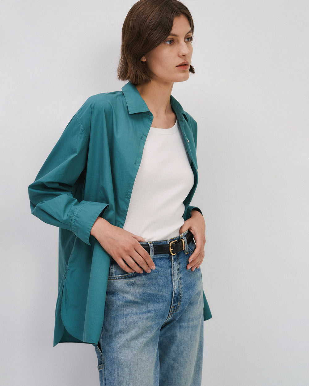 YORKE SHIRT IN JADE