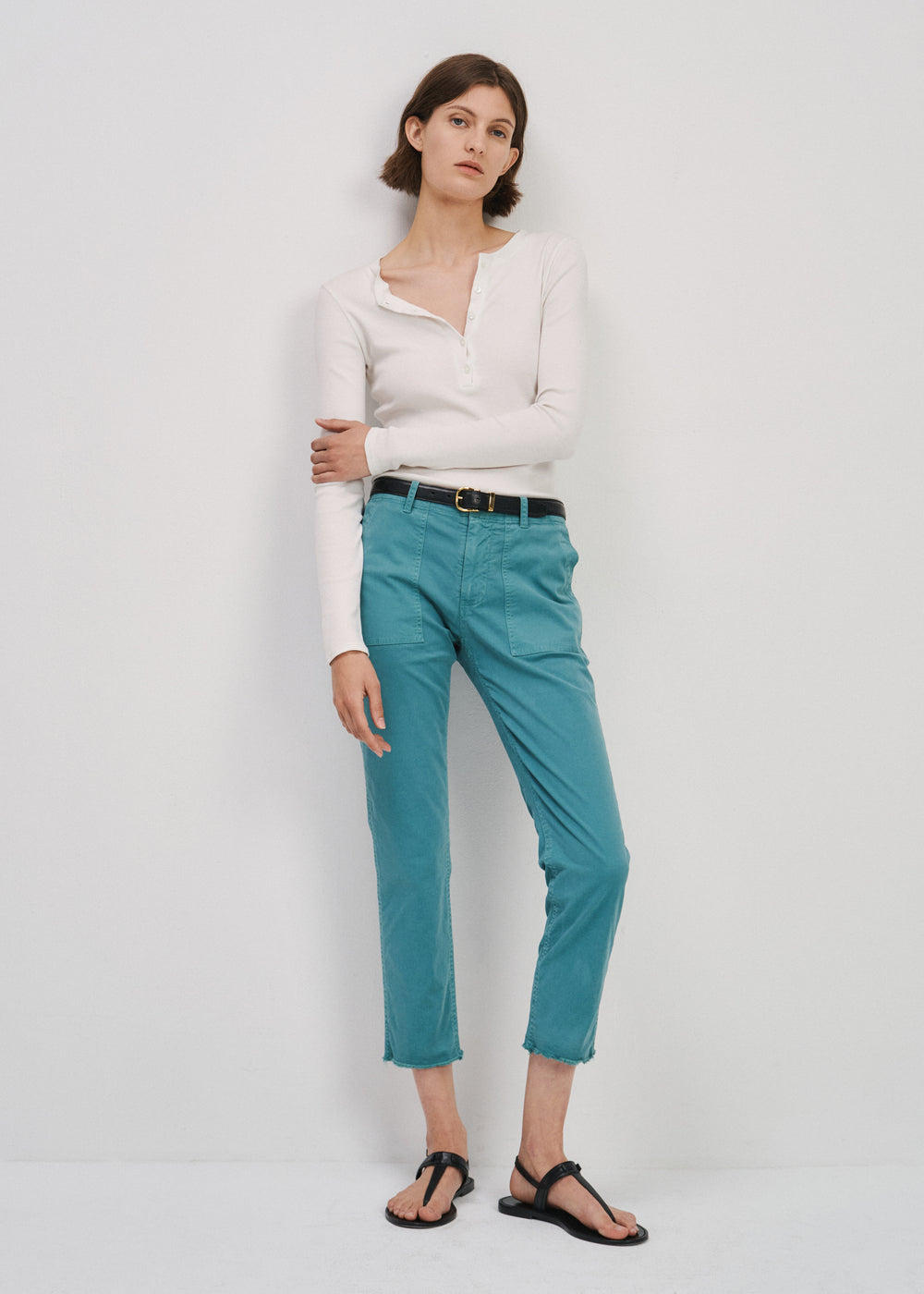 JENNA PANT IN JADE