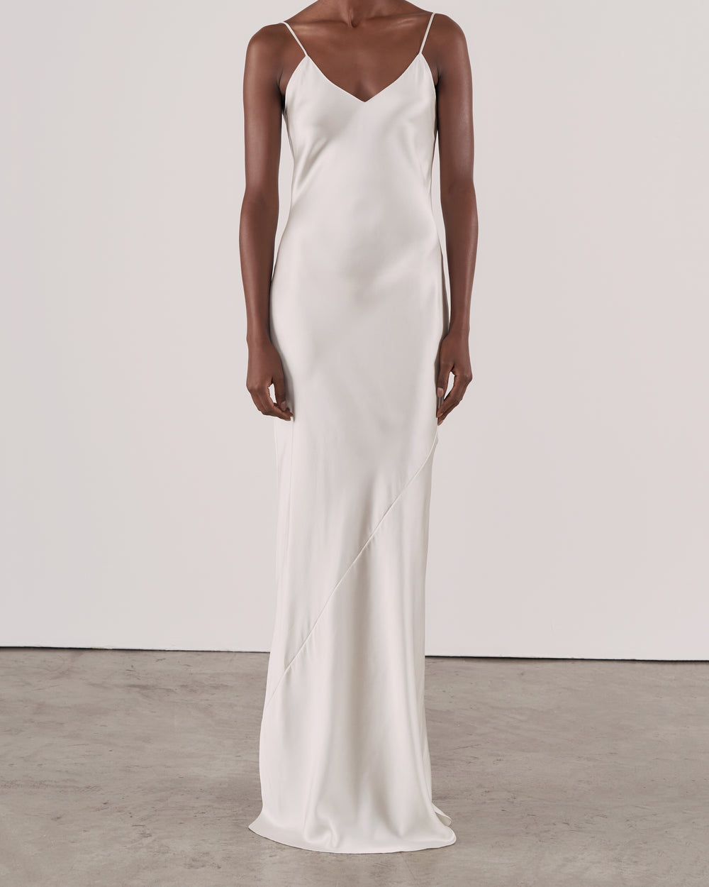CAMI SILK GOWN IN CAMI SILK GOWN