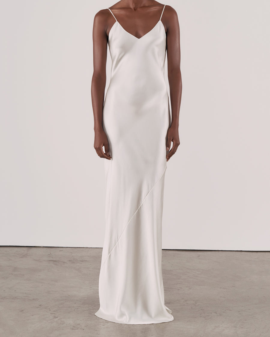 Nili lotan silk slip dress sale