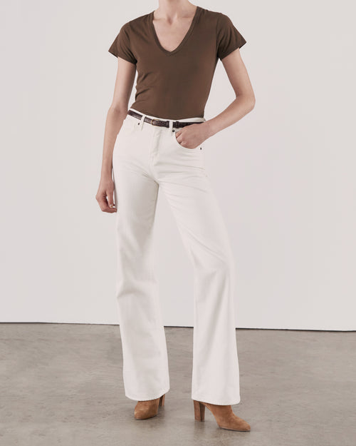 CAROL TEE IN BROWN