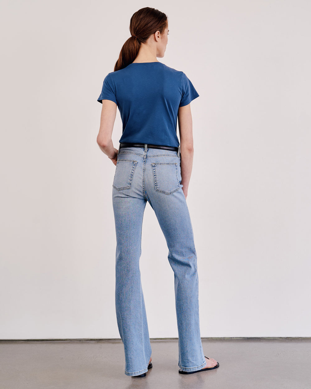 LANA TEE IN TEAL