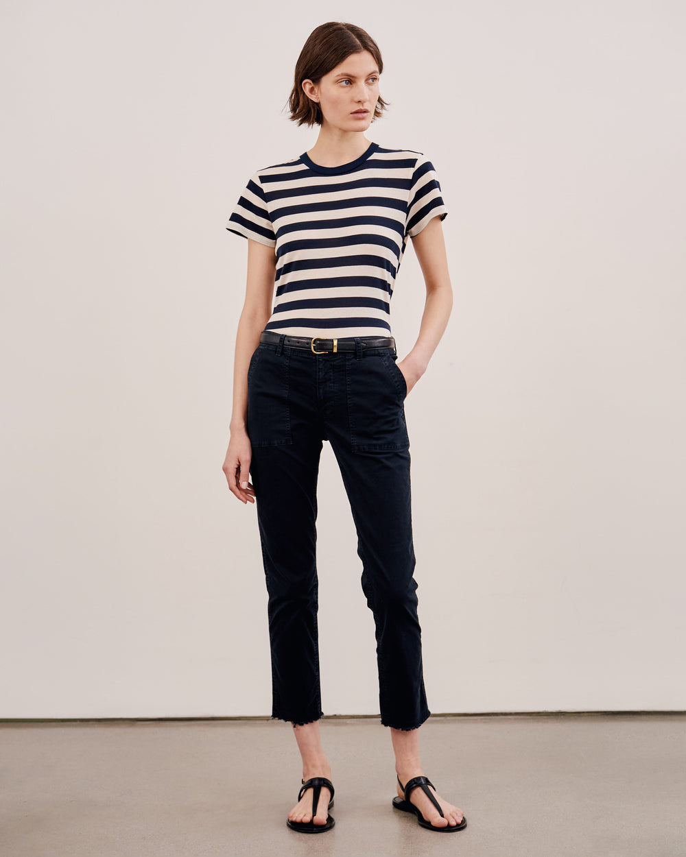 JENNA PANT IN DARK NAVY