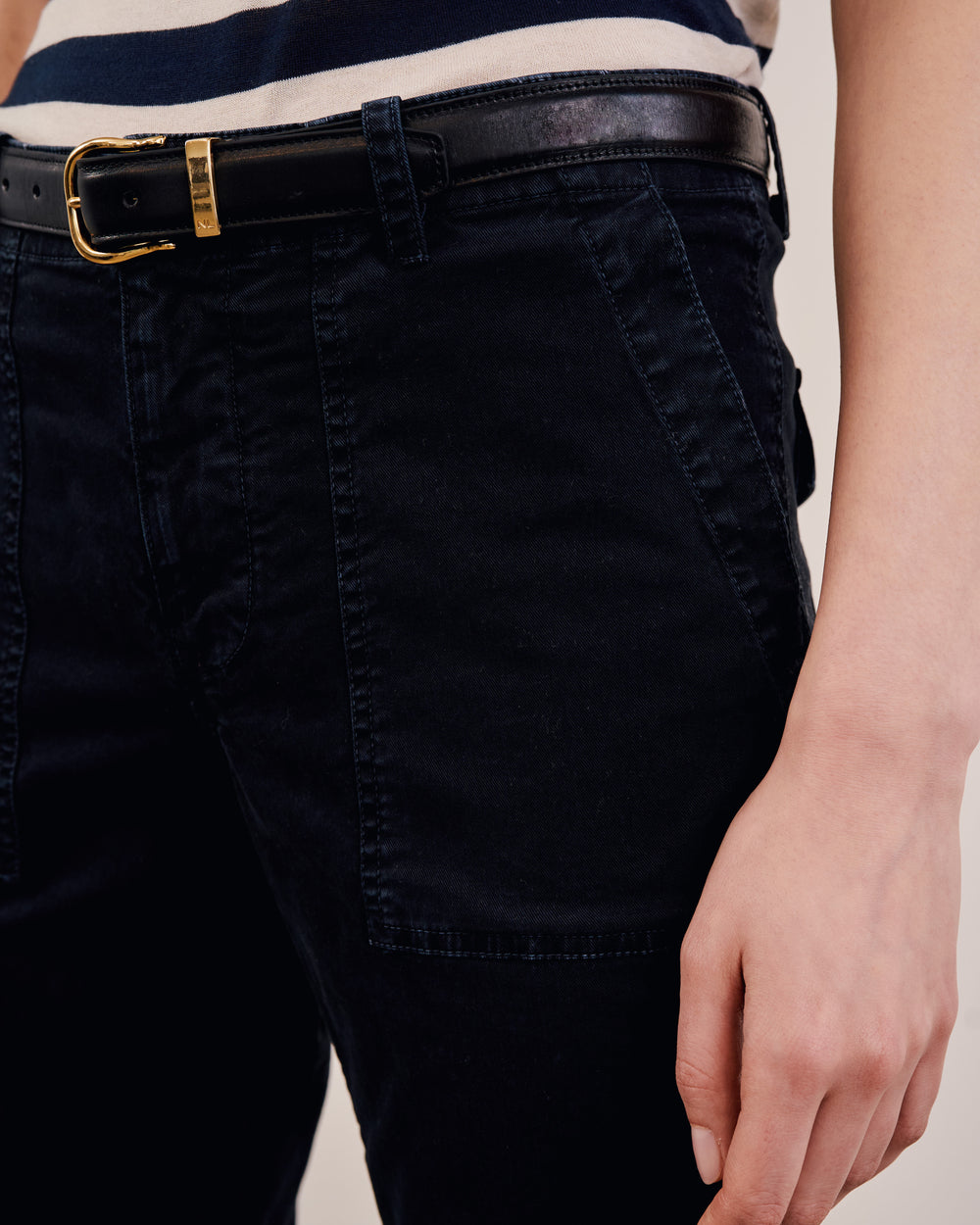 JENNA PANT IN DARK NAVY